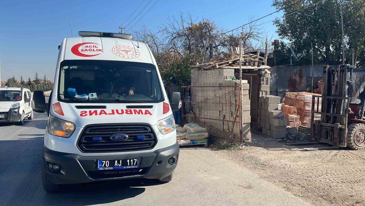 Karaman'ın Hamidiye Mahallesi'nde, yalnız yaşayan 82 yaşındaki Ali Servet Bağcı