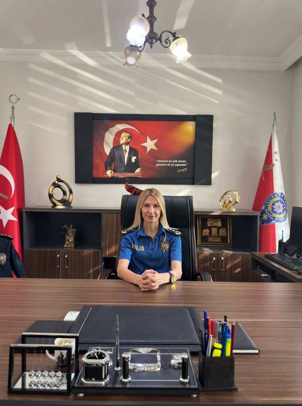 Muğla Valiliği'nin kararıyla Yatağan İlçe Emniyet Müdürlüğü'nde Adem Köpük'ün yerini