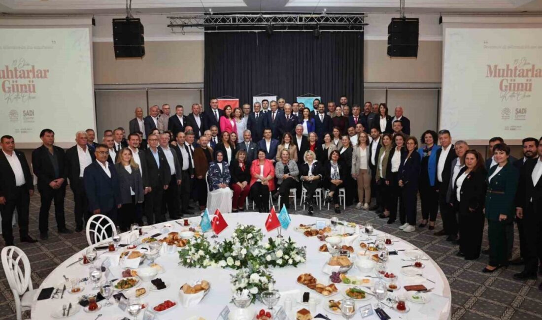 Nilüfer Belediyesi, 19 Ekim Muhtarlar Günü'nde 64 muhtarı bir araya