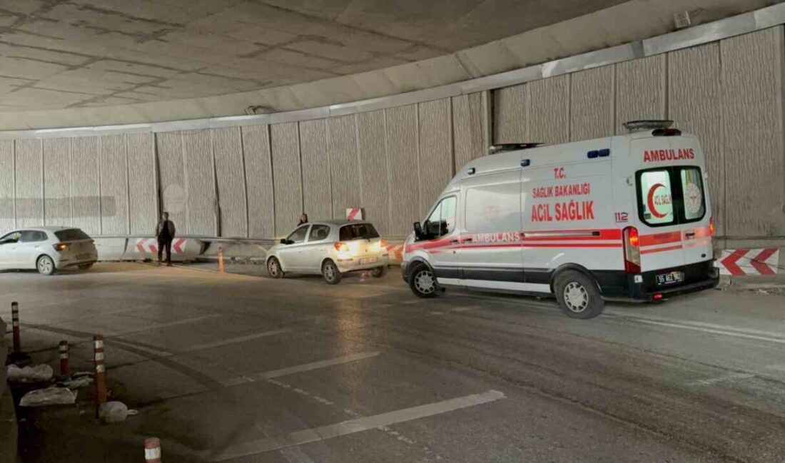 Yeşilkent Kavşağı Alt Geçidinde Peş Peşe İki Trafik Kazası: Bir Yaralı Samsun'un İlkadım ilçesindeki "ucube alt geçit" olarak anılan Yeşilkent Kavşağı'nda