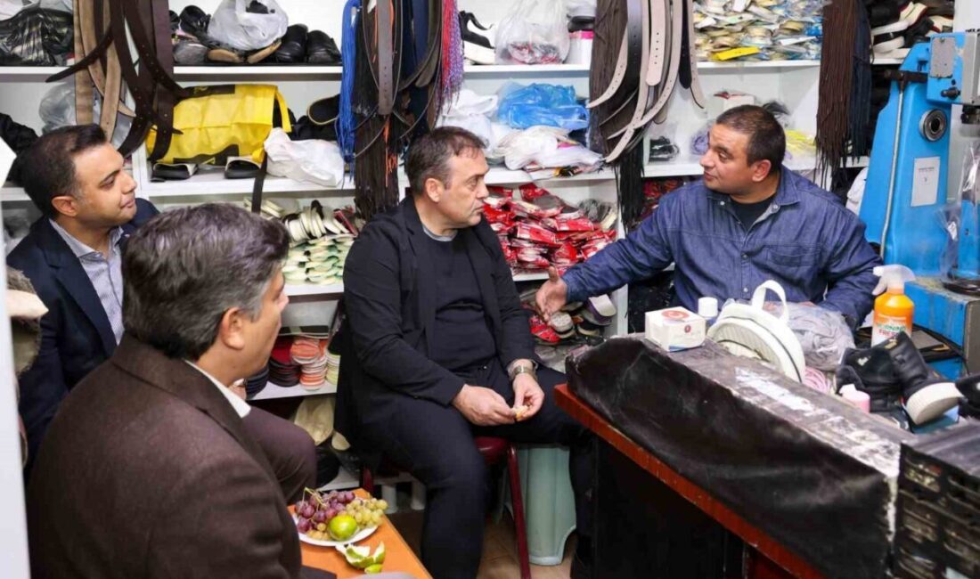 Bilecik Valisi Faik Oktay Sözer, Söğüt'te esnaf ziyareti yaparak Yılın