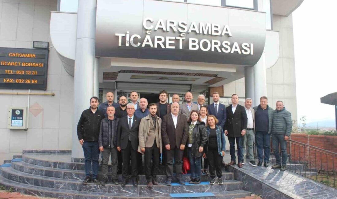 Çarşamba Ticaret Borsası Başkanı Kazım Yılmaz, ilçenin ekonomik gelişimi için