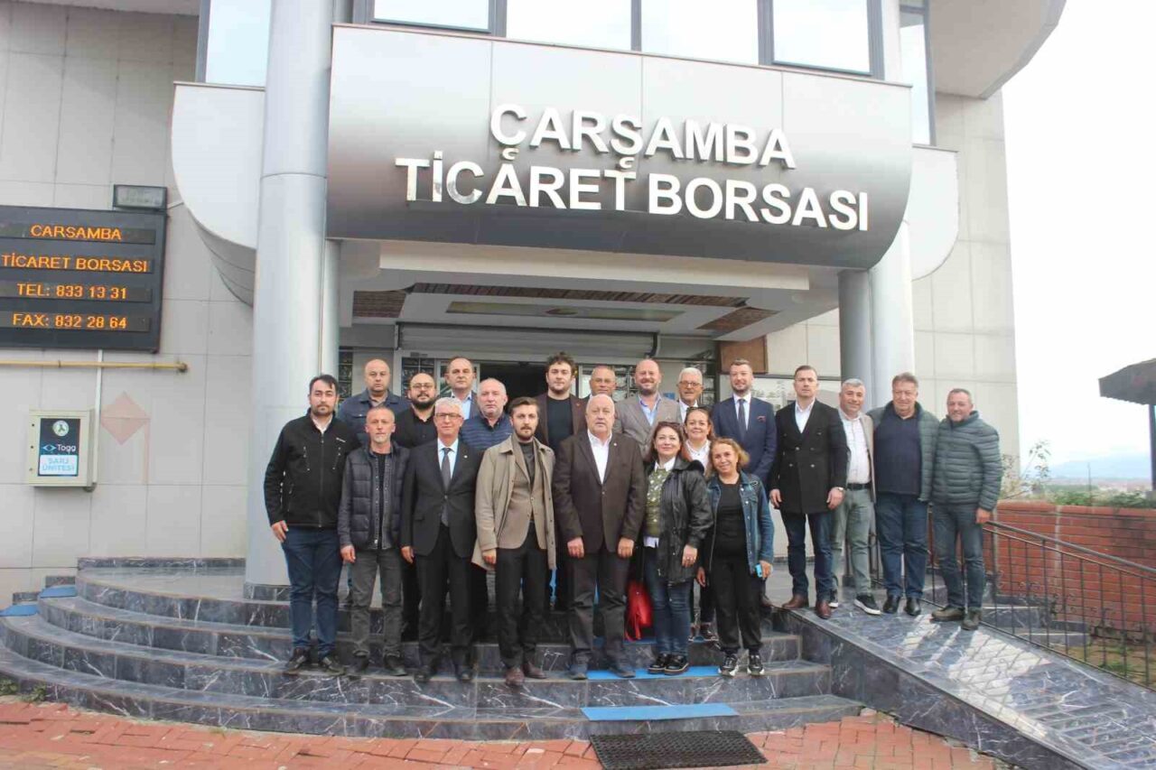Çarşamba Ticaret Borsası Başkanı Kazım Yılmaz, ilçenin ekonomik gelişimi için