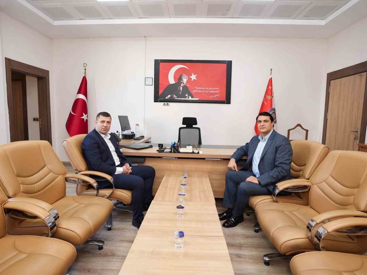 Şehitkamil Belediye Başkanı Umut Yılmaz, Şahinbey İlçe Emniyet Müdürü Uğur