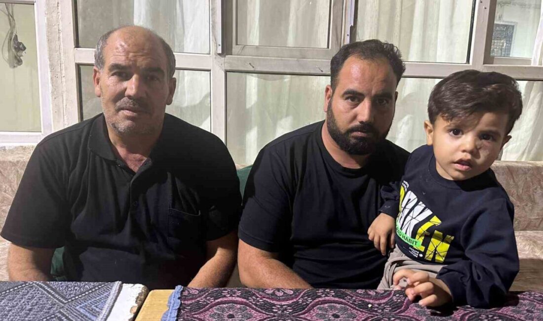 Şanlıurfa'nın Akçakale ilçesinde 4 yaşındaki Ömer Faruk Dağ, evinin avlusunda