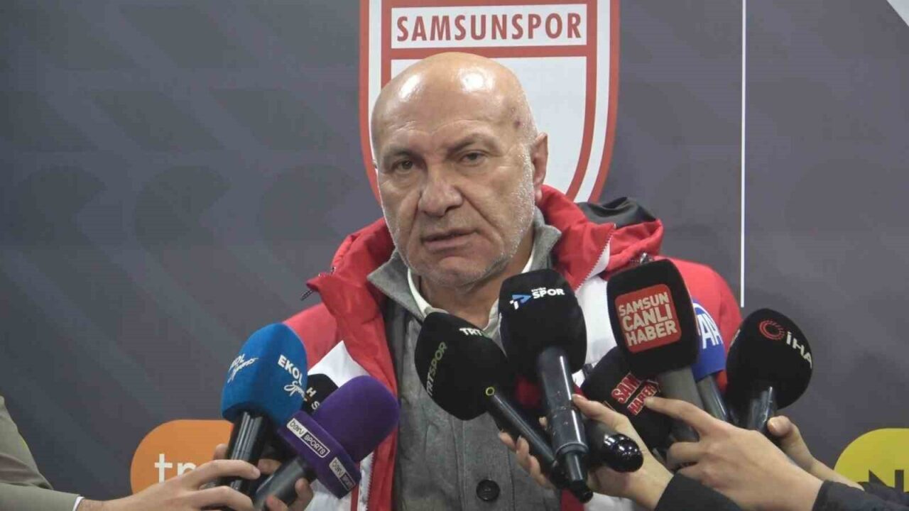 Samsunspor Başkanı Yüksel Yıldırım, Fenerbahçe ile 0-0 berabere kaldıkları maç