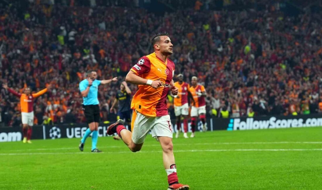 Galatasaraylı Yunus Akgün, Bodo/Glimt maçında attığı golle bu sezon UEFA