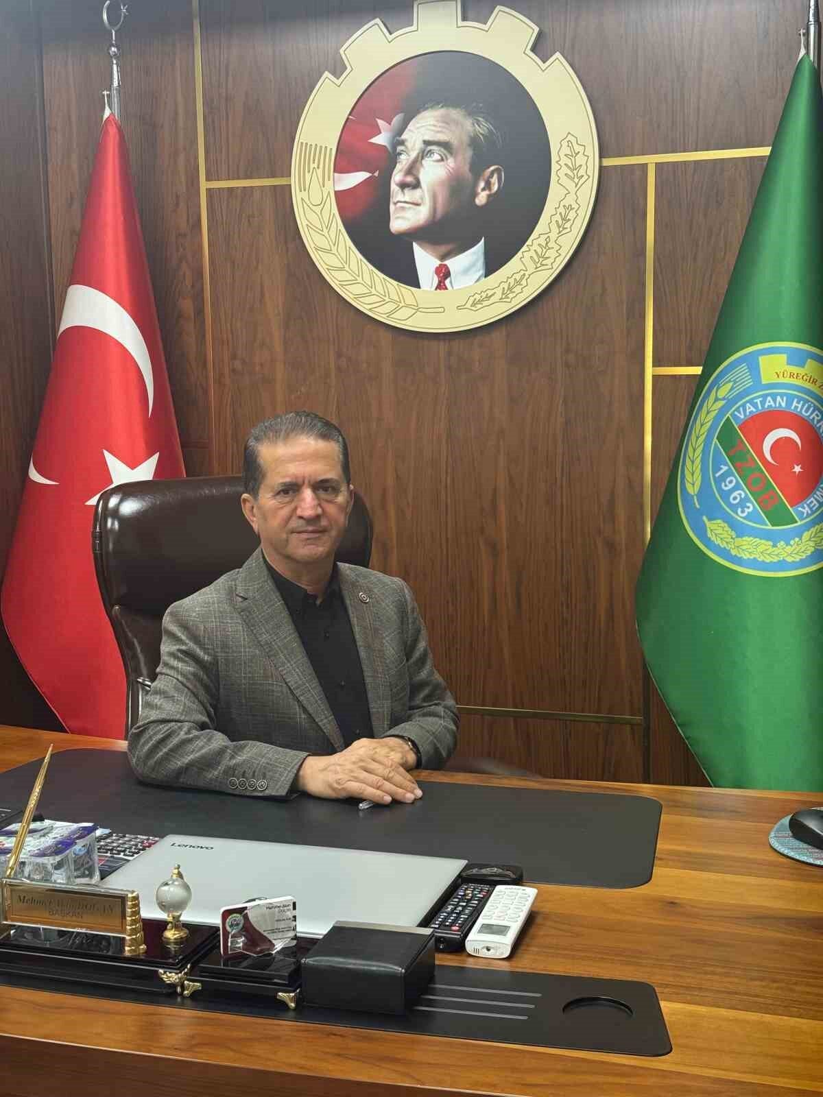 Yüreğir Ziraat Odası Başkanı Mehmet Akın Doğan, 4-8 Kasım 2025