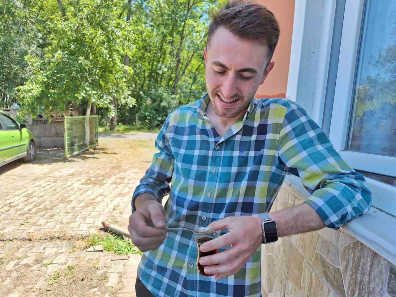 Zonguldak'ın Çaycuma ilçesinde meydana gelen trafik kazasında 26 yaşındaki madenci