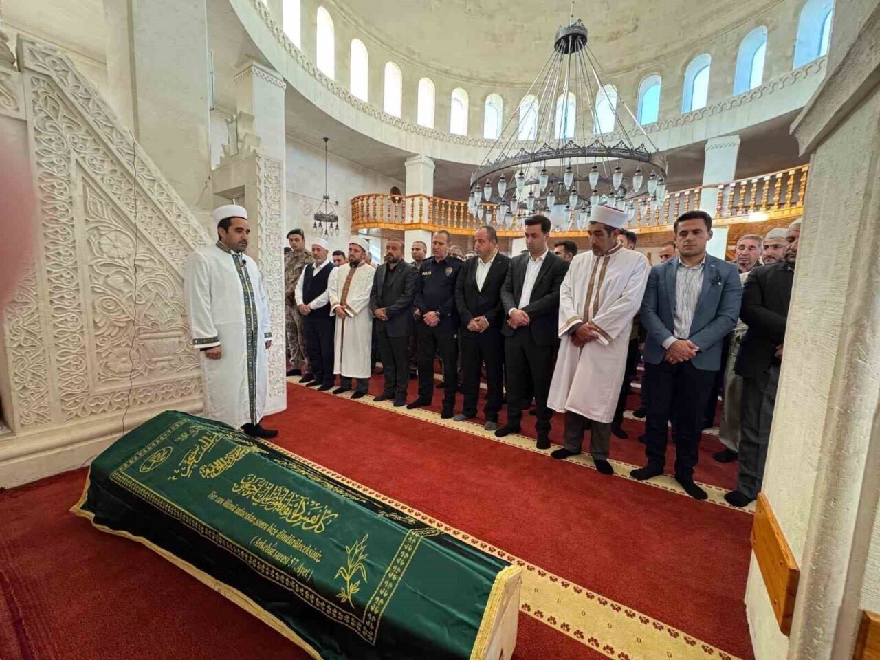 Mardin'de, 15 Temmuz şehidi Özel Harekat Polisi Velid Bekdaş'ın babası