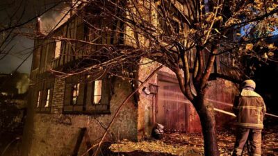 Safranbolu'da, Pınar Ç.’nin 150 yıllık tarihi konağında çıkan yangında, 5'i