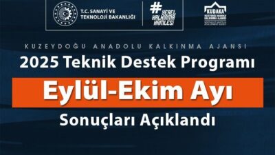 Kalkınma Ajansları, 2025 Yılı Teknik Destek Programı 5. dönem başvurularını