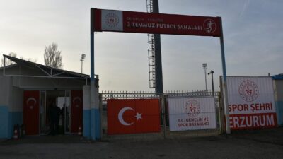 Erzurum'daki 3 Temmuz Stadı, Gençlik ve Spor İl Müdürlüğü tarafından