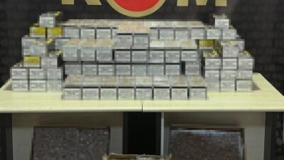 Bilecik'in Pazaryeri ilçesinde düzenlenen operasyonla 30 bin dolu ve 10