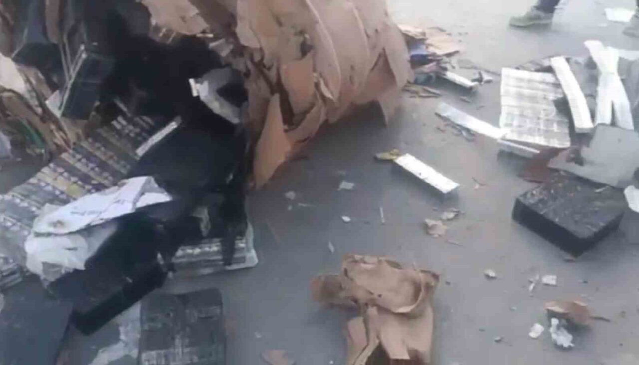 Kayseri'de polis, 36 saat süren teknik takip sonrası 10.400 paket