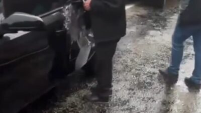 Adana'nın Saimbeyli ilçesinde 4 öğretmenin hayatını kaybettiği bölgede tekrar düşen