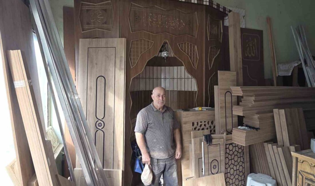 Zonguldak'ın Alaplı ilçesinde 50 yıldır mobilya imalatı yapan 65 yaşındaki
