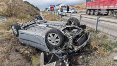 Kırıkkale-Çorum D200 karayolunda, H.D. yönetimindeki otomobilin, İ.G. idaresindeki araca çarpması