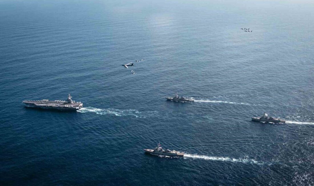 USS Gerald R. Ford Üzerindeki Taarruz Filosunun Karayipler’e Ulaşması ve Narko-Terörizme Karşı Operasyonları Desteklemesi Açıklandı ABD donanması, dünyanın en büyük uçak gemisi USS Gerald R.