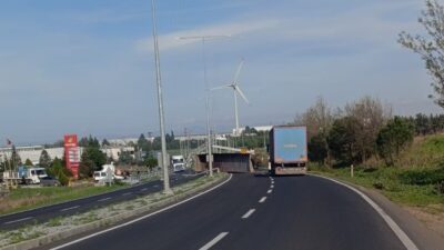 Tekirdağ’ın Muratlı ilçesinde, M.A. yönetimindeki bir kamyonun damperinin açılması sonucu