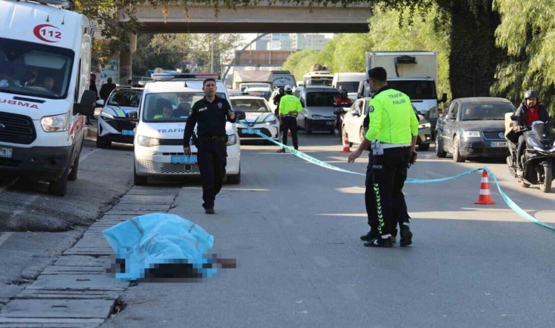 Adana'nın Yüreğir ilçesinde, 70 yaşındaki Selahattin Kineş, yolun karşısına geçerken