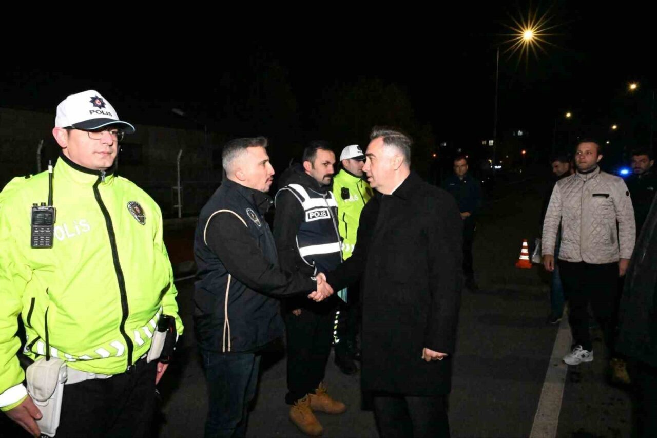 Ağrı İl Emniyet Müdürü Göksel Önder, KYK yurtlarının çevresindeki güvenlik