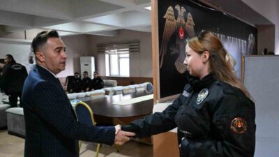 Ağrı İl Emniyet Müdürü Göksel Önder, Çevik Kuvvet Şube Müdürlüğü’nü