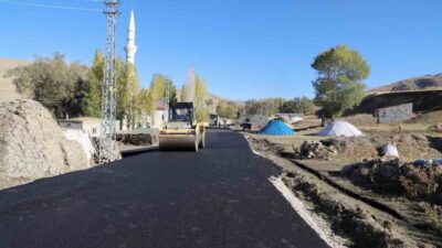 Ağrı Valiliği ve İl Özel İdaresi işbirliğiyle, Doğubayazıt'ta 5,3 kilometrelik