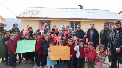 Ağrı Valiliği'nin desteğiyle İl Milli Eğitim Müdürlüğü tarafından yürütülen "Okulum