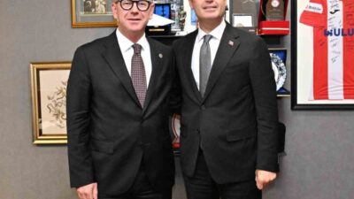 Balıkesir Büyükşehir Belediye Başkanı Ahmet Akın, Ankara'da çeşitli siyasi partilerin