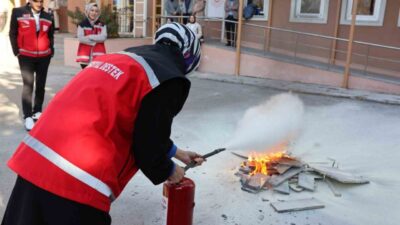 Erzurum'da Aile ve Sosyal Hizmetler İl Müdürlüğü ile AFAD, afet