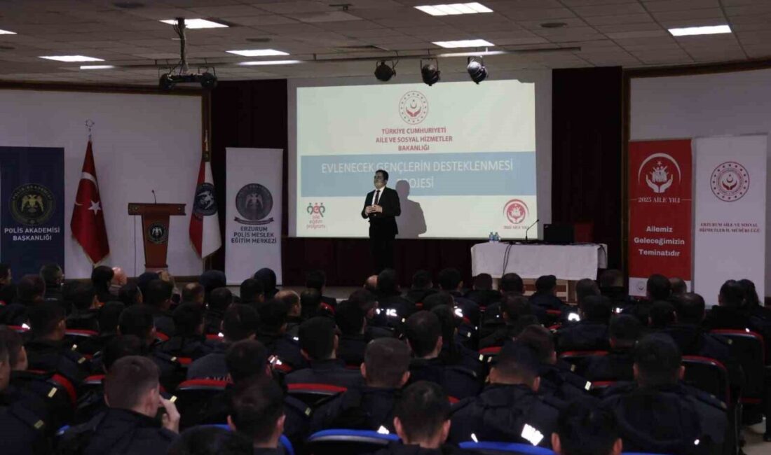 Erzurum'da Aile ve Sosyal Hizmetler İl Müdürlüğü, "Ailemle Güvendeyim" projesi