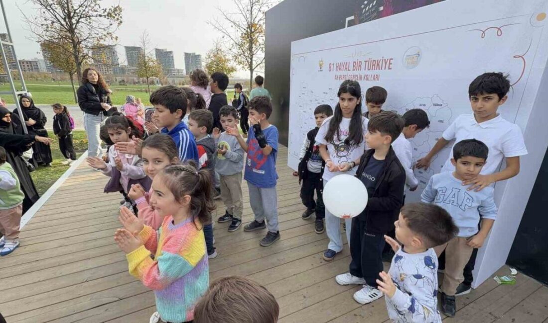 Başakşehir Millet Bahçesi'nde düzenlenen "81 Hayal Bir Türkiye" programında AK
