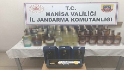 Manisa'nın Akhisar ilçesinde jandarma ve JASAT ekiplerinin düzenlediği operasyonda 80