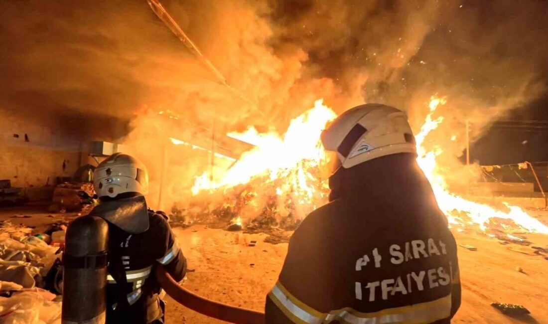 Aksaray'da Başol Geri Dönüşüm Tesisinde çıkan yangın, Ramazan Çağlayan'ın işletmesine