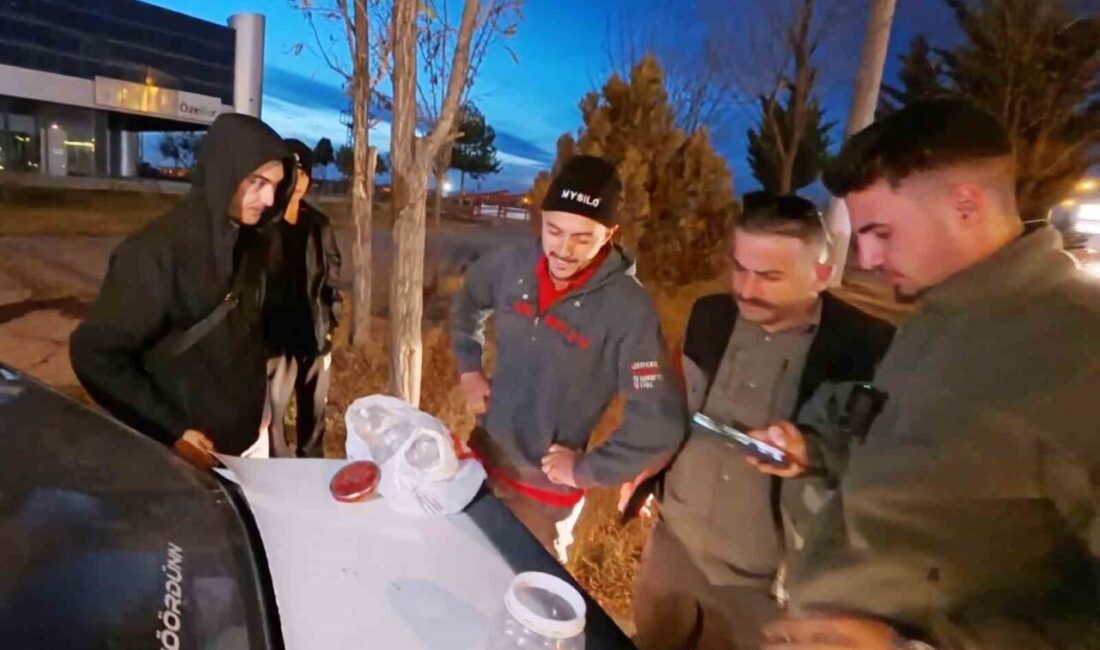 Aksaray'da, Musa B. (25) isimli bir kişi, satışı yasak olan