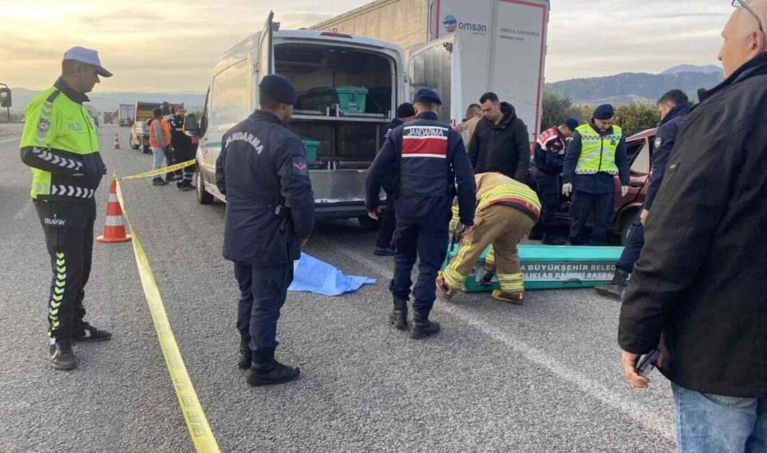 Manisa'nın Alaşehir ilçesinde park halindeki tıra çarpan Nasuh Sarıöz, 44