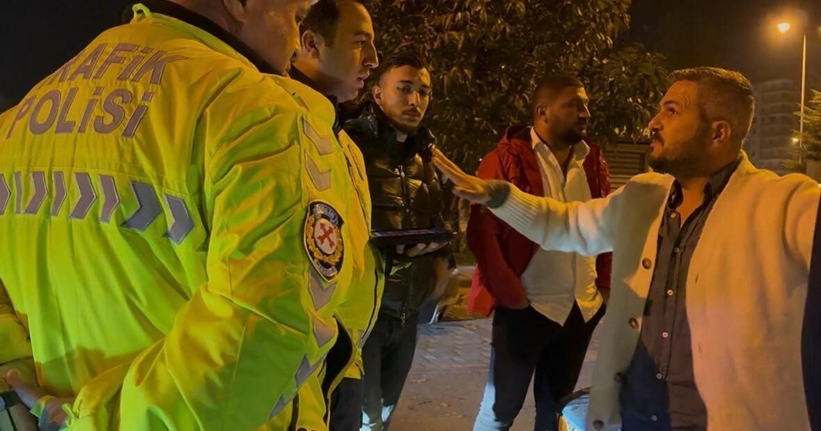 Kayseri'nin Kocasinan ilçesinde alkollü olarak araç kullanan A.Ç., muayenesiz ve