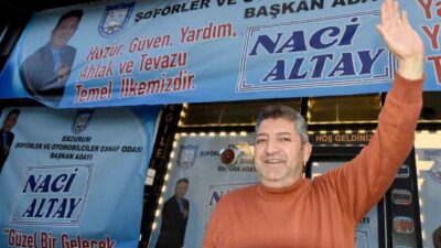 Naci Altay, 2015-2017 yılları arasında Erzurum Şoförler ve Otomobilciler Esnaf