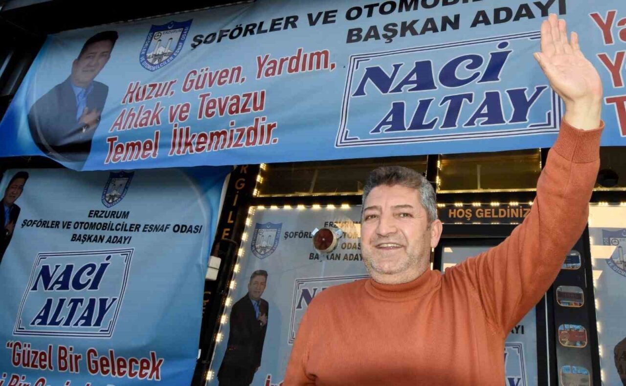 Naci Altay, 2015-2017 yılları arasında Erzurum Şoförler ve Otomobilciler Esnaf
