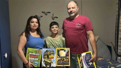 Hatay'da yaşayan 11 yaşındaki Ümit Keçik, uluslararası bilim ve matematik