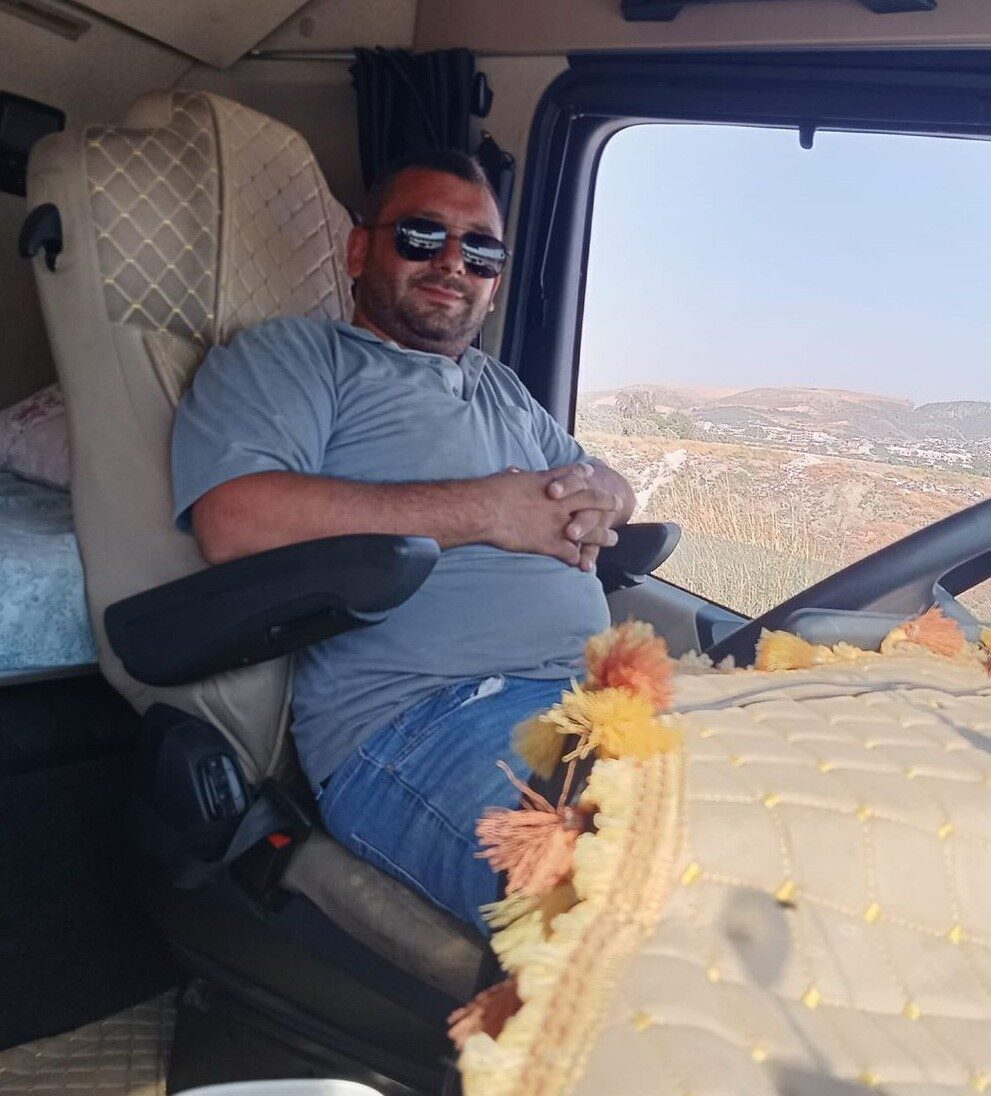 Kahramanmaraş'tan yük getiren tır şoförü Hasan Akçakaya (32), Ankara yolunda