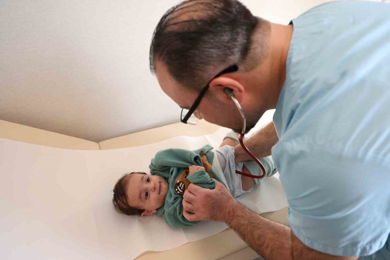 Diyarbakır'da doğan 4 aylık Ömer Asaf Tanrıkulu'nun sağ böbreğinde antenatal