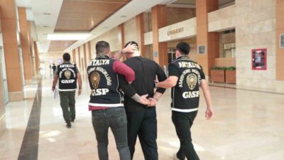 Antalya'da gerçekleştirilen operasyonda, 18 yıl 7 ay 17 gün hapis