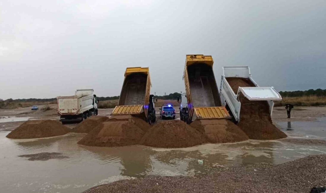 Manavgat’ta Kum Hırsızlığı Operasyonu: Çalınan Kumlar 50 Kamyonla Geri İade Edildi Manavgat'ta plaj kumlarını çalan hırsızlara yönelik düzenlenen operasyonda, 50 kamyon