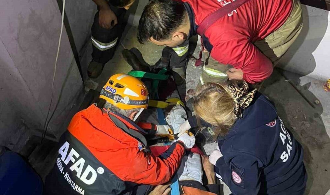 Karabük'ün Safranbolu ilçesinde, 67 yaşındaki Sabri Y. bir apartmanın boşluğuna