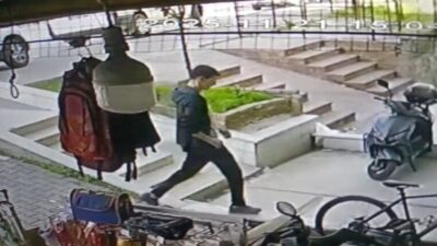 Antalya'nın Alanya ilçesinde bir apartmana giren hırsız, 7. kattan akrobasi