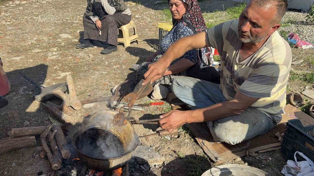 Düzce’de Kalaycılık Mesleği Mahallelerde Yaşatılıyor