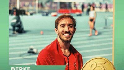 Berke Akçam, Riyad'da düzenlenen 6. İslami Dayanışma Oyunları'nda 400 metre