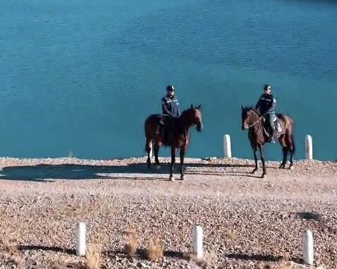 Van İl Jandarma Komutanlığına bağlı atlı jandarma timleri, Zernek Barajı